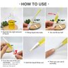 BlingKingdom 6pcs 3ml Empty Cuticle Oil Pen with 3pcs Pipettes Transparent Twist Pen Nail Oil Pen with Brush Tip Cosmetic Container Applicator for Homemade Nail Oil, Lip Gloss, Eyelash Growth Liquid