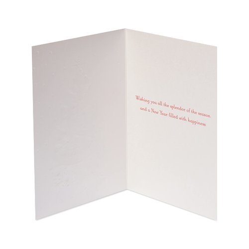 Papyrus Christmas Cards Boxed with Envelopes, Splendor of the Season, Christmas Tree (12-Count)