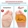 Heelho High Heel Inserts for Women - Metatarsal Pads for High Heels - Relieve High Heel Pain with The Adhesive Shoe Inserts, Ball of Foot Cushions for Women Shoes (2 x High Heel Pads)