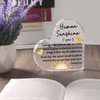 Thank You Gifts for Women Appreciation Gifts for Teacher Friends Coworkers Doctor Nurse Inspirational Quotes Gift for Mom Aunt Sister Daughter Human Sunshine Definition Decorative Signs Plaques