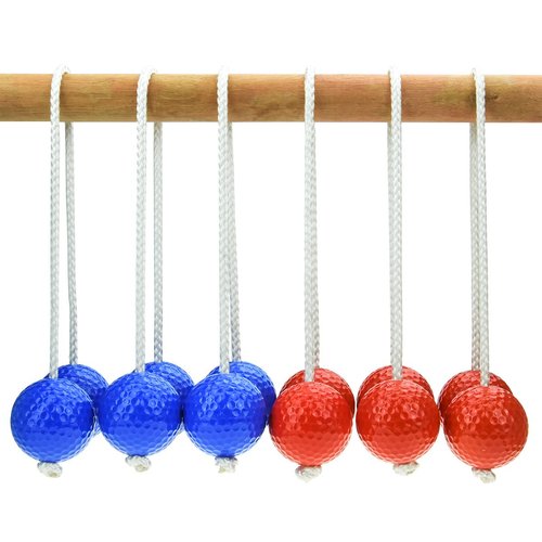 LONGKEY Ladder Ball Replacement Balls Ladder Balls Made from Real Golf Balls 6 Pack