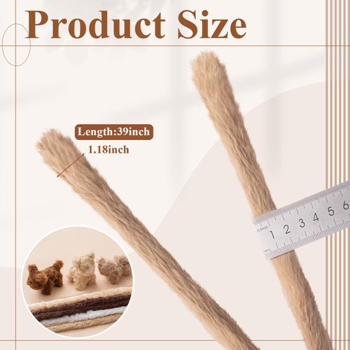 VitalCozy 71 Pcs 39'' Pipe Cleaners Craft Fuzzy Pipe Cleaners Thick for Crafts 16 Pcs Fluffy Jumbo Chenille Stems Bulk for Pipe Cleaners Craft Supplies Creative DIY Projects Decorations,8 Colors