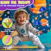 Forest & Twelfth Pack of 48 Astronaut Paratrooper Mini Figures 3” Bulk Astronaut Toys, Fun Parachute Toys for Kids, Great as Party Favors, Stocking Stuffers, Develops Imagination