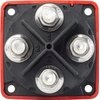 Blue Sea Systems 6011 m-Series Battery Switch Dual Circuit Plus, Red