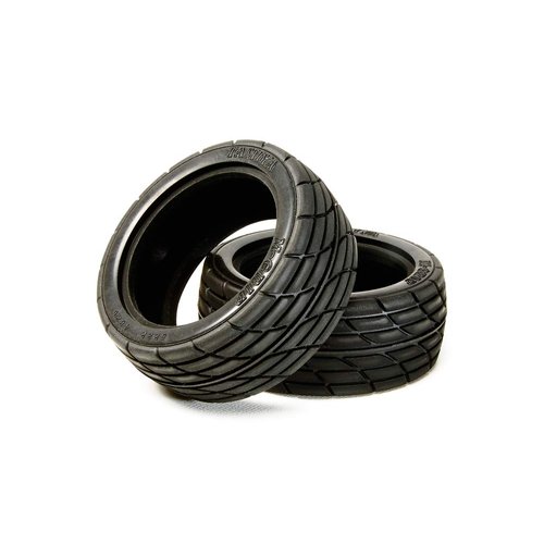TAMIYA 1/10 4 Wheel Drive M-2 Onroad Tires 2 TAM53227 RC Tire