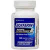Bufferin Buffered Aspirin (NSAID) Coated Tablets Pain Reliever/Fever Reducer 130 ea