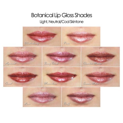 Lauren Brooke Cosmetiques Botanical Lip Gloss (Summer Melon)