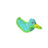 DURA FORCE - Durable Woven Fiber - Duck - Squeakers - Multiple Layers. Made Durable, Strong & Tough. Interactive Play Dog Toy (Tug, Toss & Fetch). Machine Washable & Floats (Duck 1(Blue) 2 Pack)