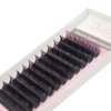 Qeelasee Faux Mink Silk Eyelash Extensions 0.03mm CC Curl 11mm Semi-Permanent Individual Lashes Extension Professional Salon Use