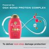 OGX Repair & Protect Bond Protein Repair Shampoo, Lightweight Hair Wash Cleanses & Targets Damaged Areas of Hair for Effective Bond Repair, Sulfate-Free Surfactants, 13 fl. oz