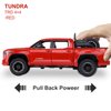 SASBSC Tundra Truck Toys for 3 4 5 6 7 Year Old Boys Pickup Toy Trucks for Boys Age 3-7 Diecast Metal Trucks with Light and Sound Pull Back Toy Cars Gift for Kids