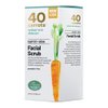 40 Carrots Carrot Aloe Facial Cleansing Facial Scrub - Helps Improve Skin Tone & Texture | Get Softer Radiant Looking Skin | Made in USA, Paraben & Cruelty Free (3oz)
