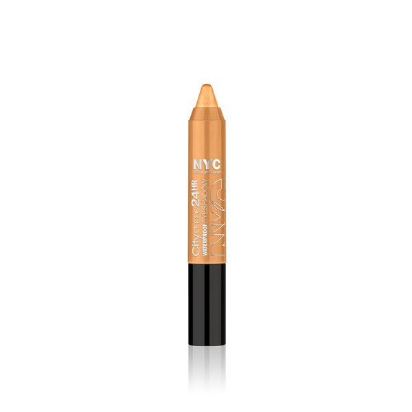N.Y.C. New York Color City Proof 24 Hr Eye Shadow, 5th Ave Gold Rush, 0.07 Ounce