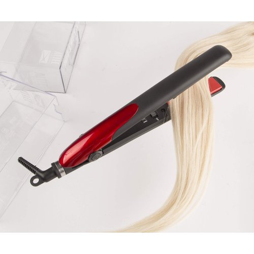 VIVITAR Ceramic Flat Iron Hair Straightener and Mini Hair Straightner, Straightens and Curls with Adjustable Temperature, For All Hair Types