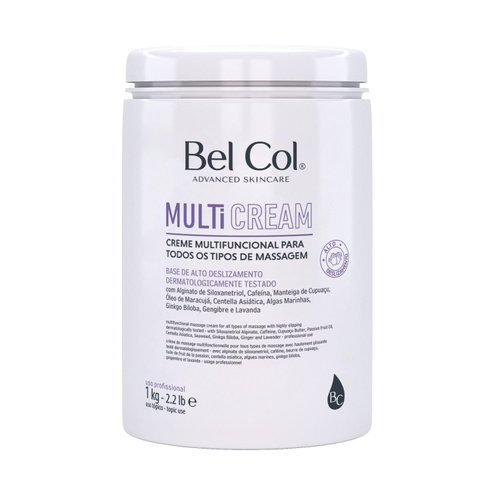 Bel Col Massage Cream – Body Lotion with Caffeine, Ginkgo Biloba and Herbal Oils – Hydrates, Soothes and Nourishes Skin – Suitable for All Skin Types (2.2 Lb.)