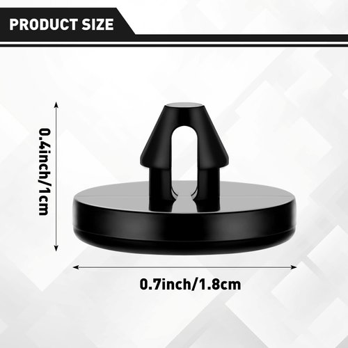 Frienda 12 Pieces Brake Switch Stopper Brake Pedal Pad Brake Light Switch Stopper Brake Switch Pad Clutch Pedal Stopper 90541-06036