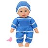 The New York Doll Collection 11 inch Soft Body Baby Doll in Gift Box - 11" Baby Doll Toy for Kids, Boys, Girls and Toddlers - Baby Doll Pacifier Accessory Included