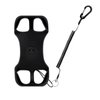 Universal Protector Phone Leash and Silicone holder,Fit Outdoo/Hiking/Climbing/Fishing/KayakTether, Mobile Phone Tether (Black)