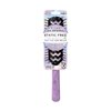 Cricket Static Free Fast Flo Pretty Karma Vent Hair Brush for Blow Drying, Styling and Detangling for All Hair Types, Eco Friendly, Recycled Materials, Planet Purple