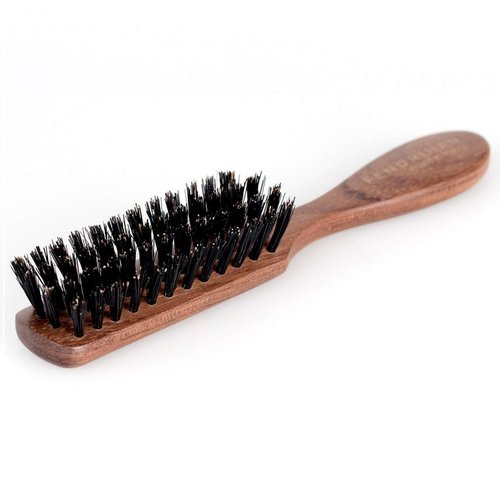 Fendrihan Bubinga Wood and Boar Bristle Beard Hair Brush 5.9 Inches (Made in France)