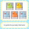 50 Pcs Multicolor Mini Rubber Duck Bath Toy ,Squeak and Float Colored Small Ducks in Bulk Baby Sower Ducks ,Birthday Gifts Classroom Incentives Summer Beach and Pool Activity