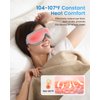 RENPHO Eyeris 1 Eye Massager with Heat, Heated Eye Mask with Bluetooth Music, Face Massager, Eye Care Device Before Sleep, Smart Eye Mask, Eye Relax After Work/Study/Driving, Gifts for Mom/Women/Men