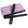 Makartt Nail File, 100/180 Grit 20 Pcs Emery Boards for Nails, Washable Disposable Doubled Sides Nail Files for Natural Acrylic Nails Coarse Nail File Kit Manicure Set(Black)