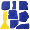 8 Pieces Caulk Tool Kit Sealant Silicone Finishing Tools Caulking Tools for Silicone Sealant Grout Finishing Sealing (Blue)