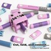 PIPEROID Hammer Rose - Japanese 3D Paper Puzzle DIY Robot kit for Kids and Origami Kit for Adults