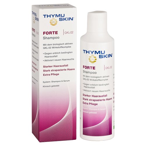 Thymuskin Forte Shampoo - Hair Shampoo, Advanced Solution for Thinning Hair, Men's and Women's Hair Loss - Step 1 (200ml)