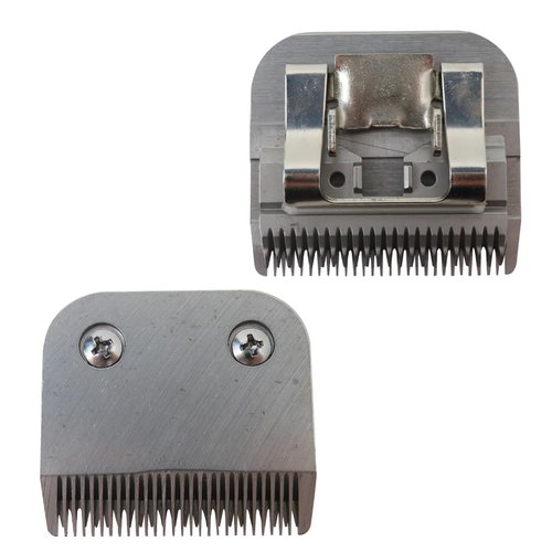 Feuaue 2x Stainless Steel Replacement Blade for Trimmer- #30 Blade Dog Grooming Clipper Replacement Blades for Andis Ul-traEdge Wahl Oster Detachable Blade Clippers