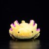 ZHONGXIN MADE Axolotl Plush - Yellow Axolotl Stuffed Animal, Realistic 20" Cute Ambystoma Creepy Amphibians Plush Toys, Unique Plush Gift Collection for Kids