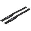 Harbinger 20500 Big Grip No-Slip Nylon Lifting Straps with DuraGrip, Padded, 21.5", Black