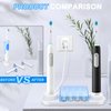 Electric Toothbrush Holder Replacement for Braun Oral B, with Brush Head Storage Cover and Charger Base Stand