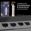 KEMEI Professional Hair Clippers for Men Pro Li Grooming Beard Trimmer Shavers Close Cutting Salon Cordless Rechargeable Quiet
