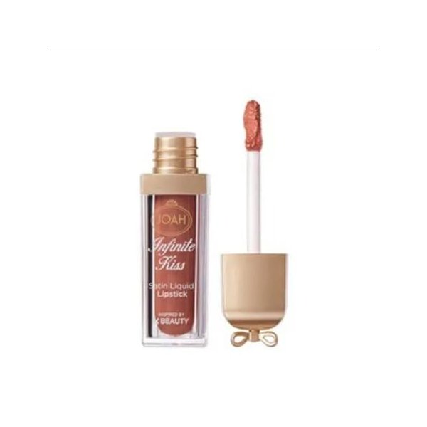 JOAH Infinite Kiss, Satin Liquid Lipstick, 0.15 fl oz, Inspired by KBeauty (Chu)