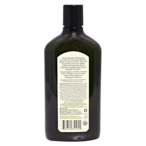 Avalon Shampoo Clarifying Lemon 325 ml /11 oz