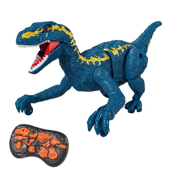 TEMI Remote Control Dinosaur Toys for Kids 3-5, 2.4GHZ Electronic RC Toys for Boys,Dinosaur Toys with Lights and Sounds, Birthday Gifts for Boys and Girls 3 4 5 6 7 8 9 10 11 12 Year Old