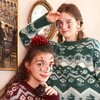 Christmas Face Jewels Sticker Christmas Tree Gemstone Stickers Snowflake Diamond Sticker Reindeer Rheinstone Stickers for Woman Girls Face Eye Art Accessories Children Christmas Party Supplies