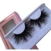 Mink Eyelashes28-30MM Long Mink Fur Eyelashes Hand Made false eyelashes wholesale bulk eyelashes (2 pairs 01, mink lashes)