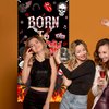Avezano Rock and Roll Party Decorations Born to Rock Door Banner 50s Rock Star Music Theme Birthday Party Supplies Door Decorations