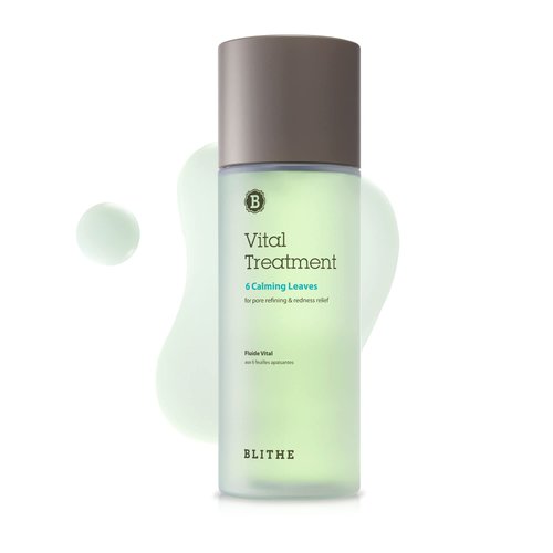 Blithe Korean Skin Care Products 6 Leaves Clear Essence for Rosacea &amp; Redness Relief, BHA Toner C...