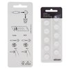 Oticon MiniFit Bass Double Vent 6mm = 0.24 inches - Small 10 Domes, Genuine OEM Denmark Replacements, Oticon Hearing Aid Domes Compatible with Oticon Bernafon Sonic Hearing Aids -1 Pack/10 Domes Total