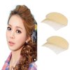 ericotry Hair Comb, 2PCS Charming Bump It Up Volume Inserts Hair Decoration Comb Sponge Foam Do Beehive hair styler Insert Tool (Beige, Nylon)