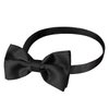 Unoutur 8 Pieces bow ties for men, Pre-tied Men's Bow Ties Adjustable Satin Bow Tie for any Age（black）
