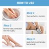 Fu Store Foot Files Callus Remover Stainless Steel Foot Rasp and Dual Sided Foot File Professional Scrubber Pedicure Tools Premium for Foot Care (Pack of 2)