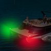 Obcursco Navigation Lights for Boats LED, Pontoon Boat Navigation Lights Red and Green, Deck Mount Port and Starboard Boat Lights for Bow and Stern, Suitable for Marine, Skeeter Boat, and Bass Boat
