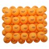 MAPOL 60 Counts 3-Star Orange 40+ Premium Training Ping Pong Balls Advanced Practice Table Tennis Ball