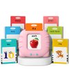 Kidzdo Educational Learning Toys for Toddlers, 540 Sight Words Talking Flash Cards with Music, Montessori Pocket Speech Therapy Toys, Teaching/Birthday Gifts for Ages 2 3 4 5 Years Old Girls (Pink)