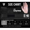RDX Gel Boxing Hand Wraps Inner Gloves Men Women, Quick 75cm Long Wrist Straps, Elasticated Padded Fist Under Mitts Protection, Muay Thai MMA kickboxing Martial Arts Punching Training Bandages
